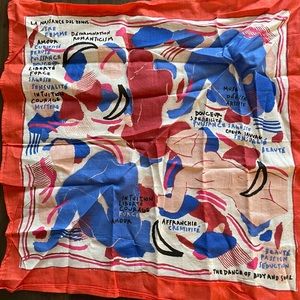 Sezane limited edition scarf/ handkerchief